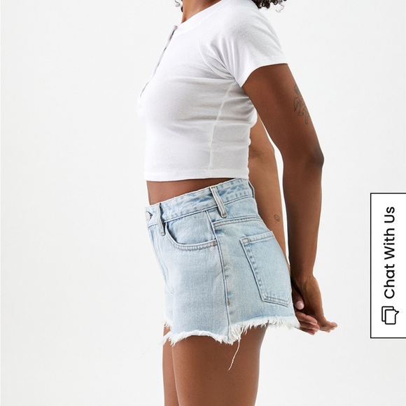 Pacsun High Rise Festival Jean Shorts - Picture 3 of 6